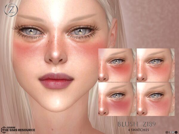 Blush Z189 by Zenx Sims 4 CC