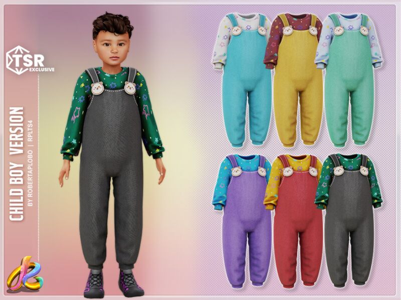 sims 4 cc boy outfit 298 child by robertaplobo 2