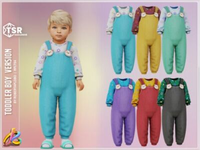 Toddler Boy Outfit 298 by RobertaPLobo Sims 4 CC