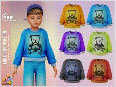 BOY TOP 299 – Child by Robertaplobo Sims 4 CC