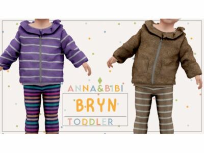 Bryn Toddler by Anna & Bibi Sims 4 CC