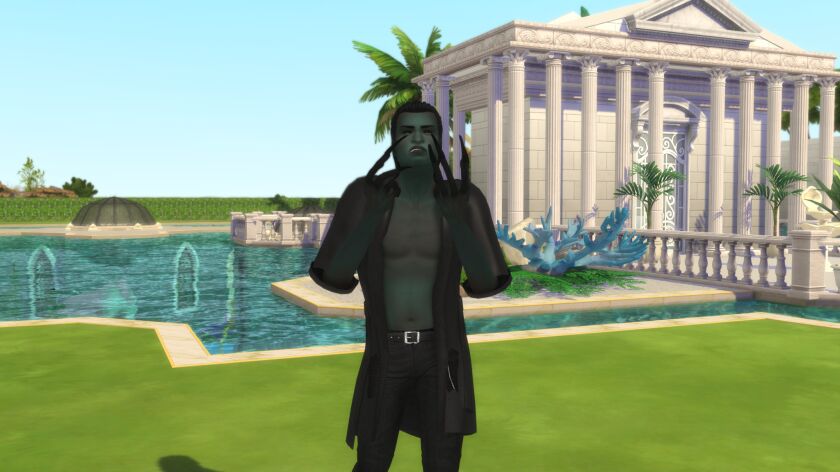 sims 4 cc bug the monster fish sim 2