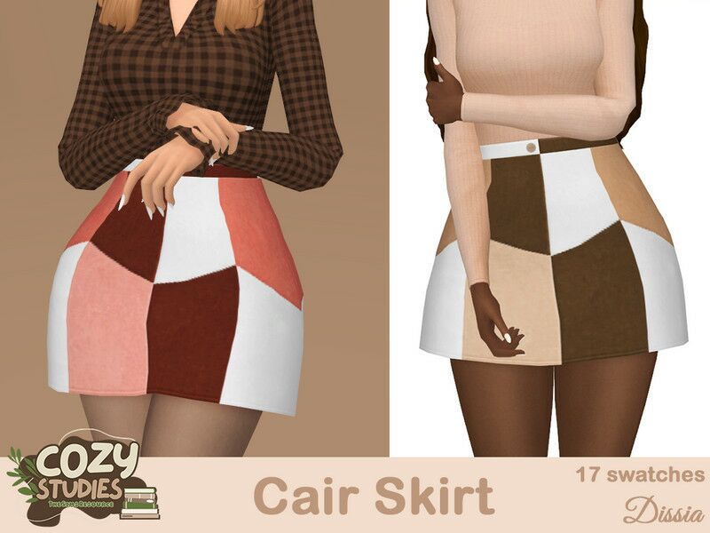 Cair Skirt By Dissia Sims 4 CC