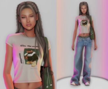 Cali Wade by Ahrisims Sims 4 CC