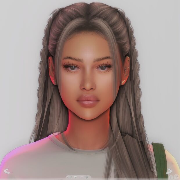 sims 4 cc cali wade by ahrisims 4