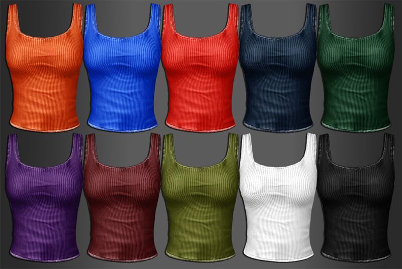 sims 4 cc calza and musculosa 2