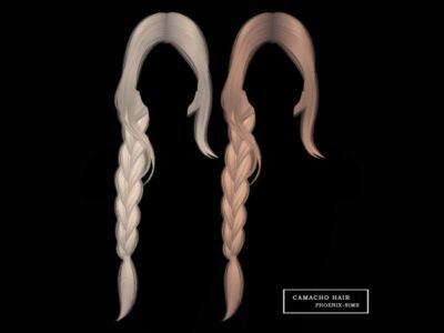 Camacho Hair Sims 4 CC