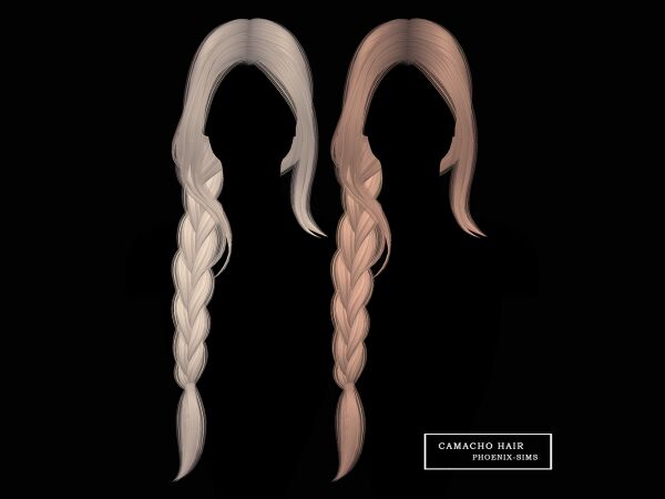 Camacho Hair Sims 4 CC