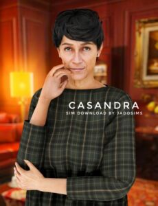 Download Casandra ♡ Sim for Free! Sims 4 CC