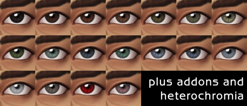 sims 4 cc cerberus eyes by squea 2