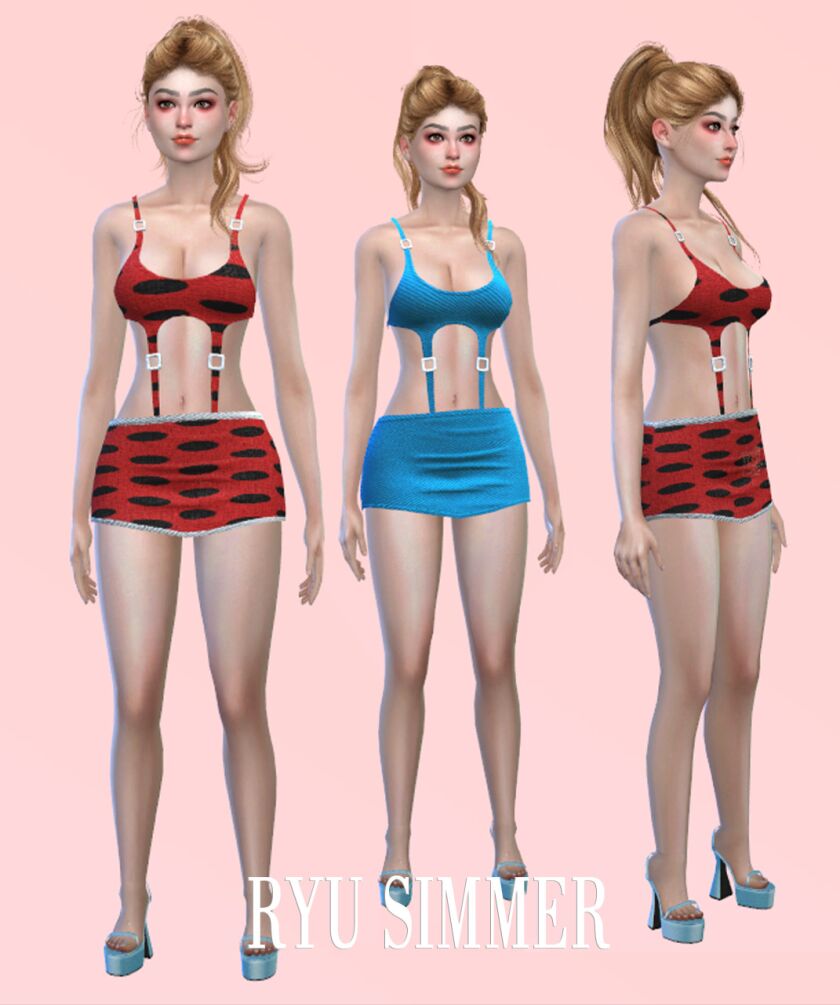 Chikita Set Sims 4 CC