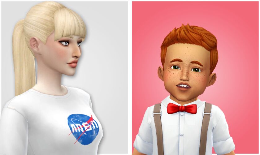 Legendary EA Hair Recolors Sims 4 CC