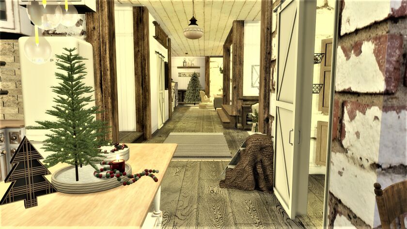 sims 4 cc christmas house can now be downloaded from my 16