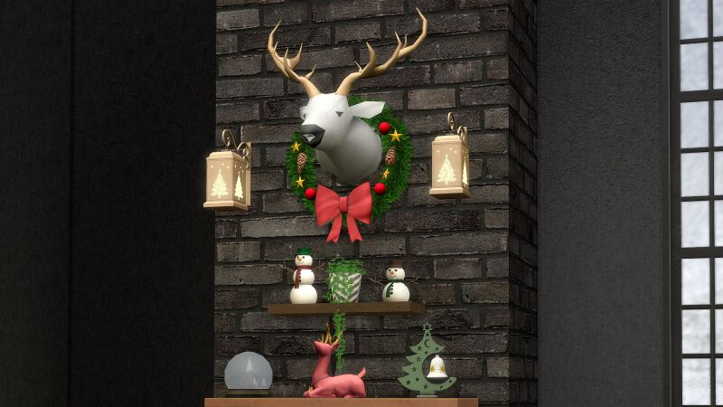 sims 4 cc christmas tree accessories set 4