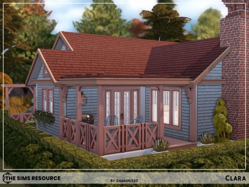 sims 4 cc clara house by sharon337 2