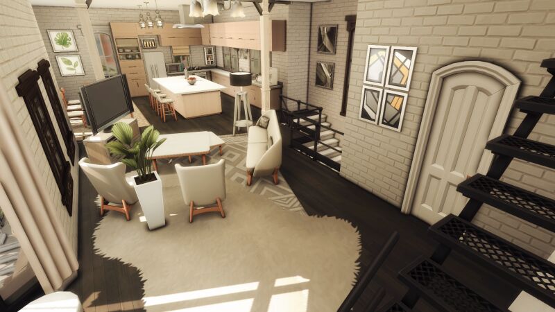 sims 4 cc classic apartments by plumbobkingdom 7