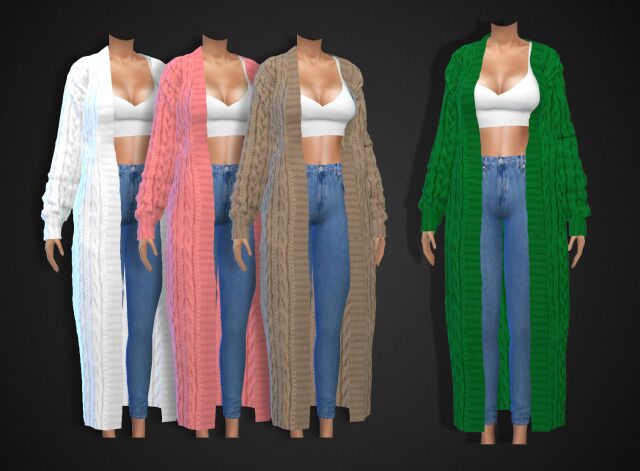 Stylish Clothes Collection by Fusionstyle Sims 4 CC