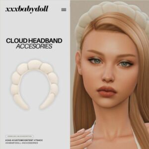 Cloud Headband By Xxxbabydoll Sims 4 CC