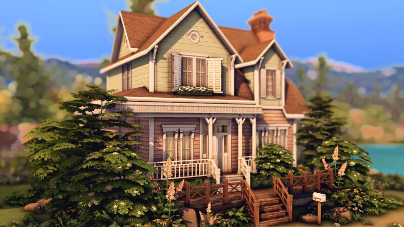 sims 4 cc copperdale cottage by plumbobkingdom 2