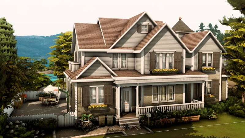 sims 4 cc copperdale family house by plumbobkingdom 2