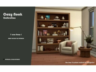 Cozy Nook Collection By Heybrine Sims 4 CC