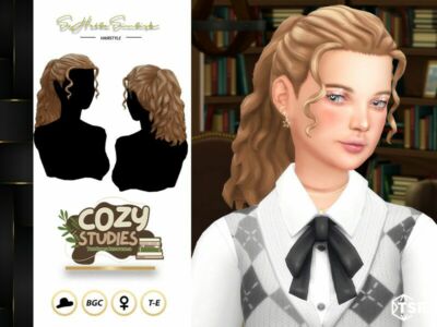 Cozy Studies – Judy Hairstyles Sims 4 CC