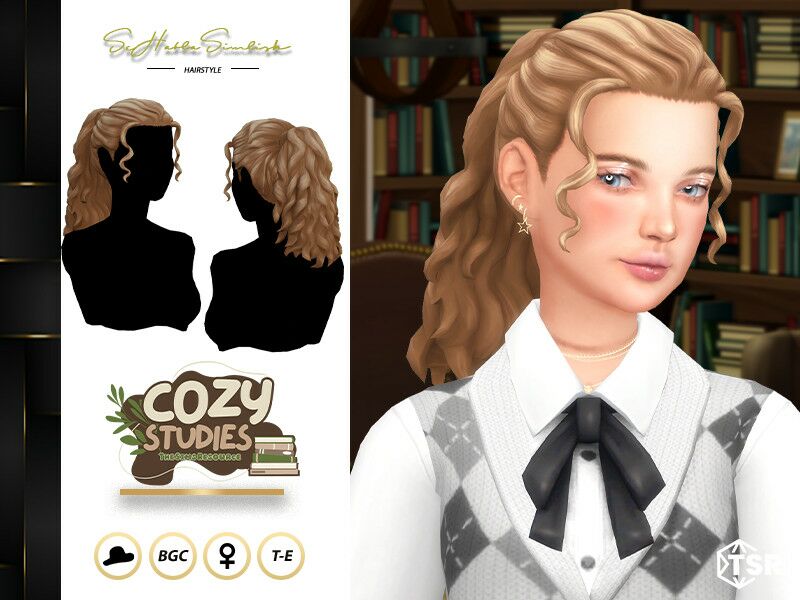 Cozy Studies – Judy Hairstyles Sims 4 CC