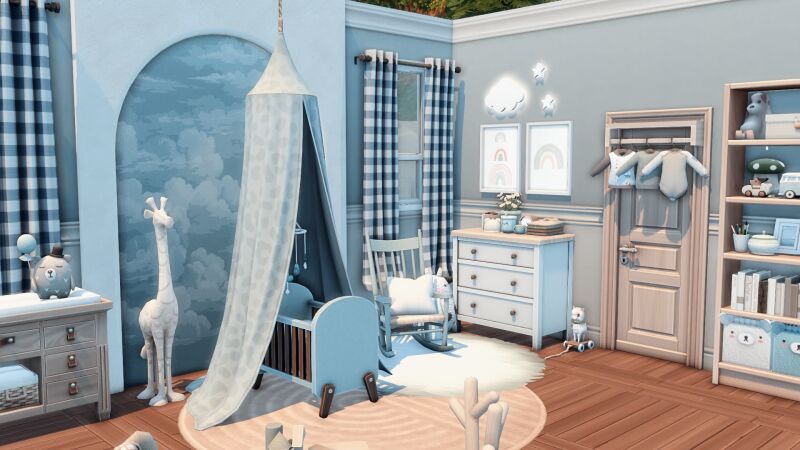 sims 4 cc cute nursery by bojanasimsyt 3