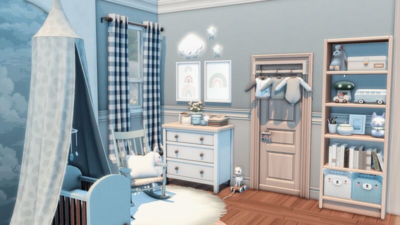 sims 4 cc cute nursery by bojanasimsyt 4