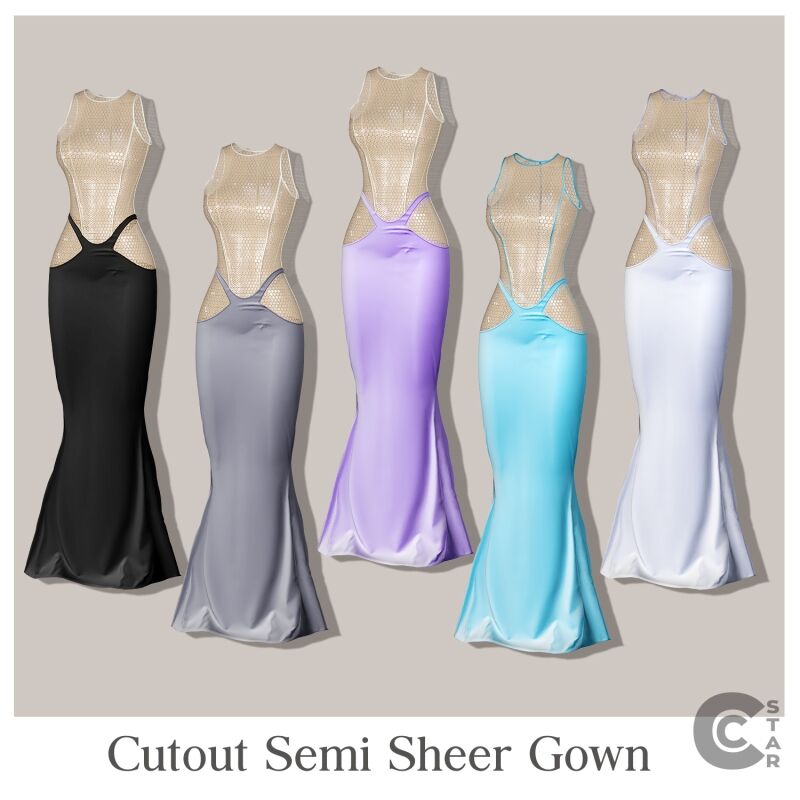 sims 4 cc cutout semi sheer gown cool content star 2