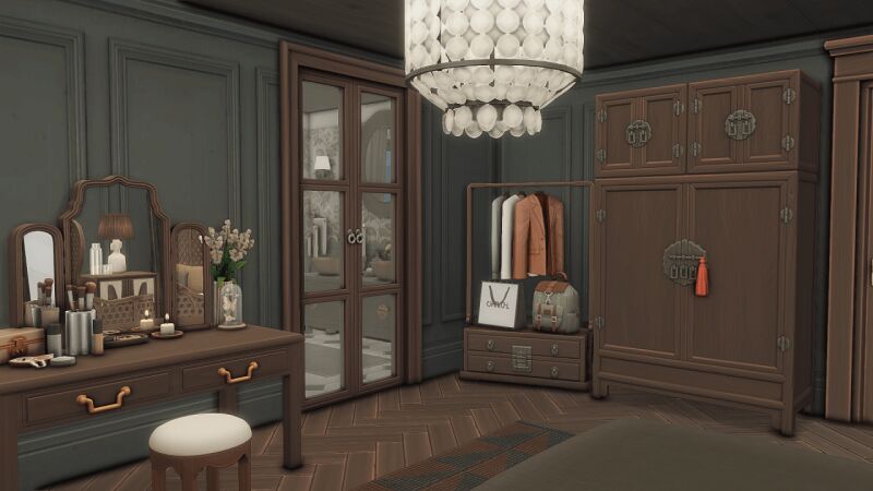 sims 4 cc dark meadows bedroom by bojanasimsyt 3