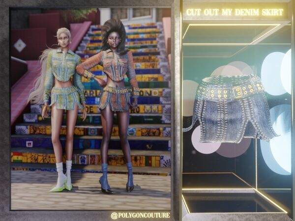 sims 4 cc denimn crystals jacket 6