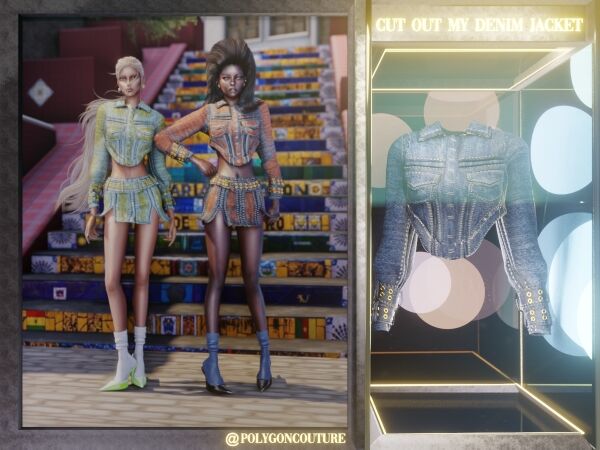 sims 4 cc denimn crystals jacket 7