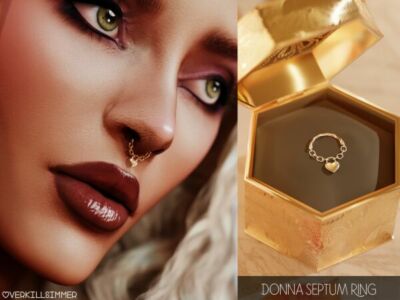 Donna Septum Ring Sims 4 CC