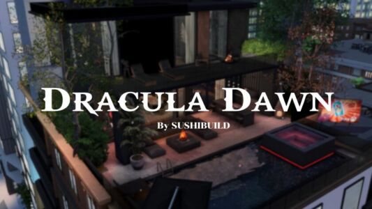 Dracula Dawn (Free) Sims 4 CC