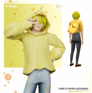 Duck Lover SIM CC Download Sims 4 CC