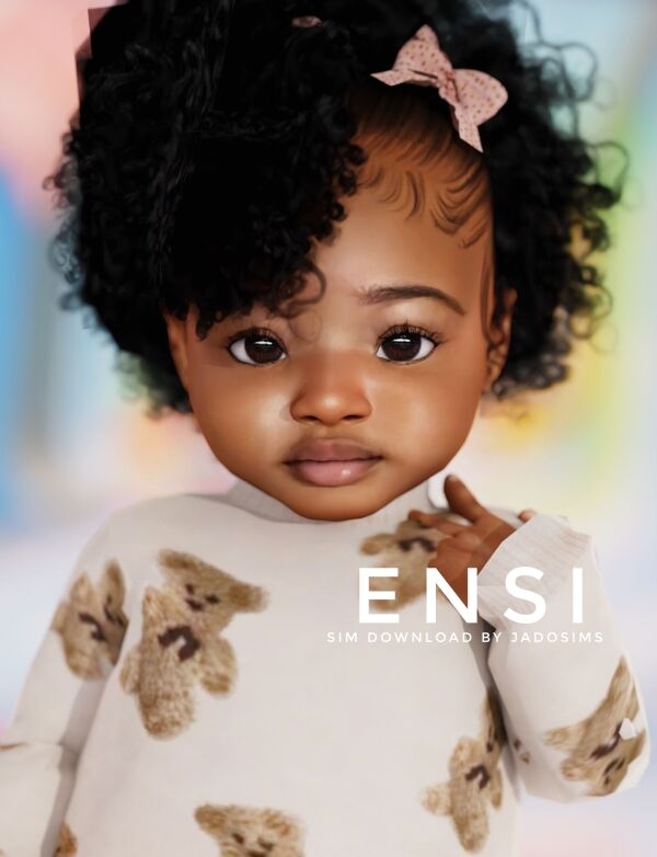 Meet Ensi: Your New Favorite Sim! Sims 4 CC