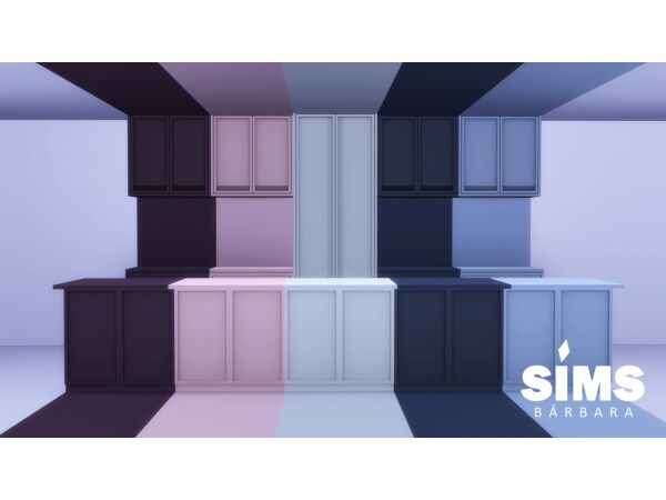 Essa Kitchen Recolors: Stylish Updates for Your Space Sims 4 CC