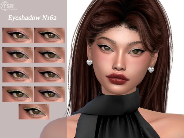 Eyeshadow N162: Unleash Your Inner Artist Sims 4 CC