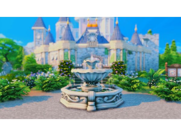 Enchanted Disney Castle by Luuca001 Sims 4 CC