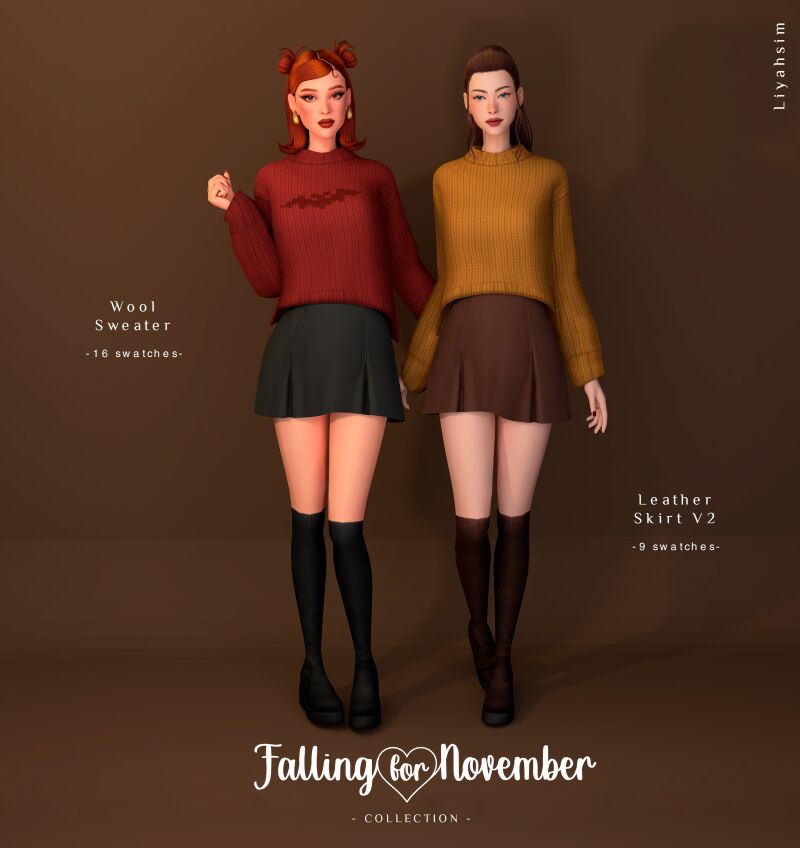 sims 4 cc falling for november by liyahsim 3