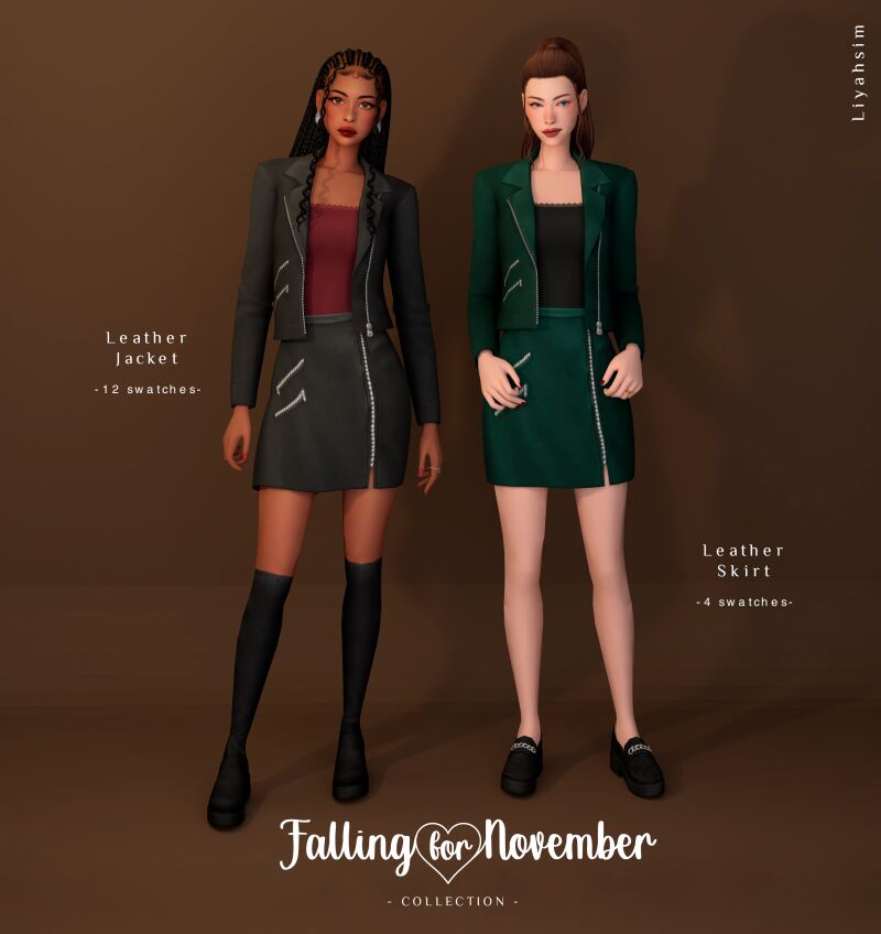 sims 4 cc falling for november by liyahsim 4