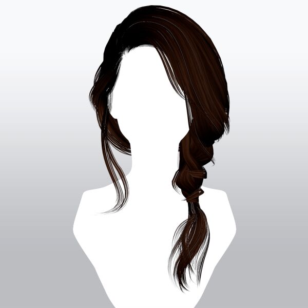 Stylish Female Hairstyle P24 Sims 4 CC