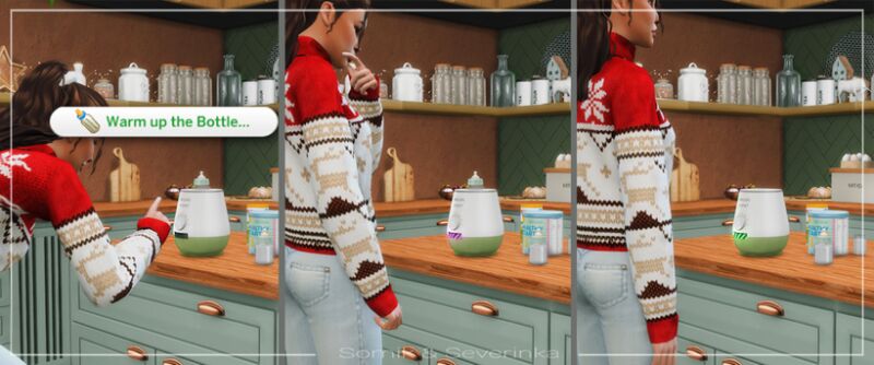 sims 4 cc functional bottle warmer by somikseverinka 2