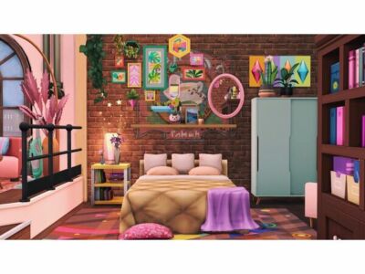 Gamer Studio Apartment Sims 4 CC