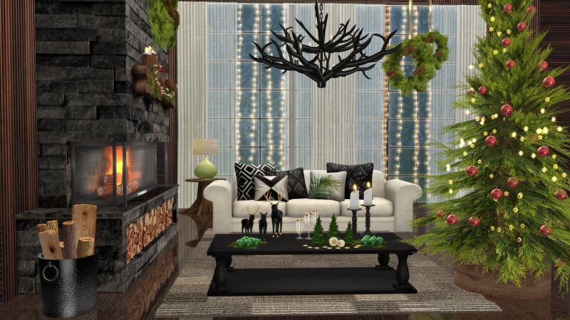 sims 4 cc get comfy holiday by simcredible 2