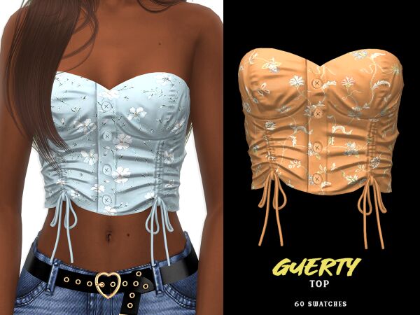 Gherty Top Sims 4 CC