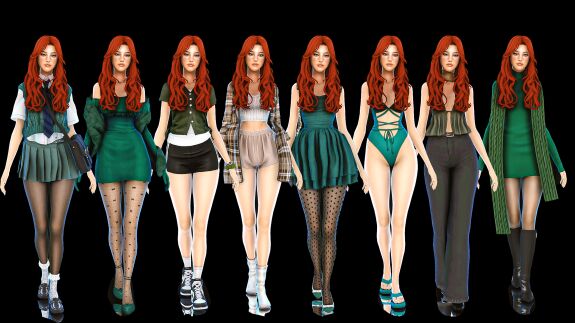 sims 4 cc ghostlias тиа by ashia 2