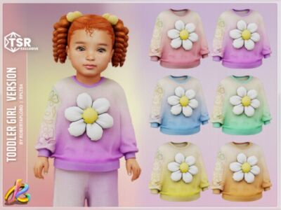 Adorable Toddler Top by RobertaPLobo Sims 4 CC