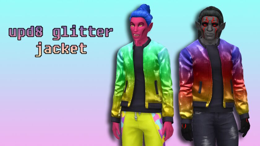 Sparkling Jacket Recolors for Your Wardrobe Sims 4 CC